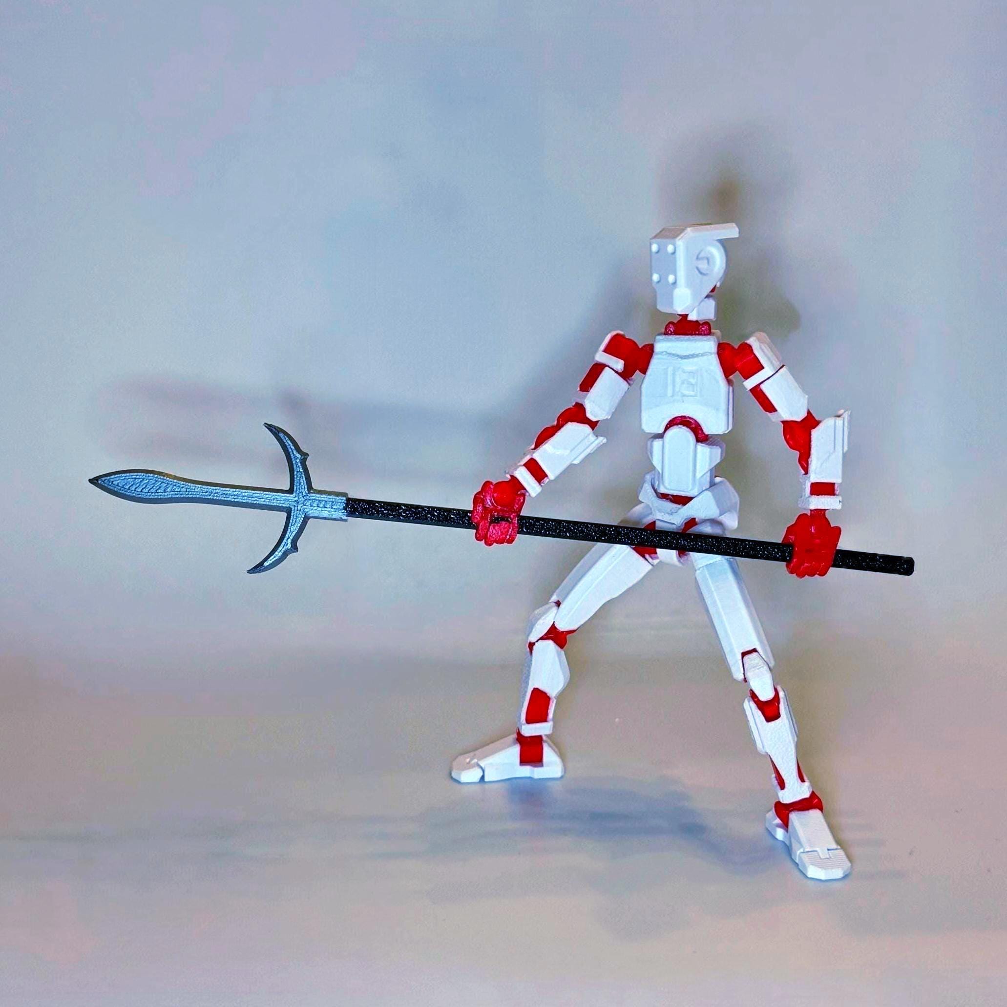 3D Printed Ninja Accessories for Dummy 13, Carbon 13 M/F, & Ateles