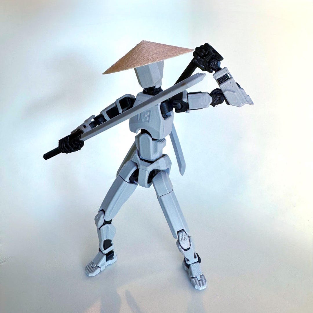 3D Printed Ninja Accessories for Dummy 13, Carbon 13 M/F, & Ateles