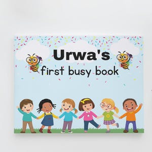 Beschäftigt Buch, beschäftigt Buch Kleinkind, Kleinkind Lernmappe, interaktives Kleinkind beschäftigt Buch für praktische Vorschulbildung, Vorschulaktivitäten