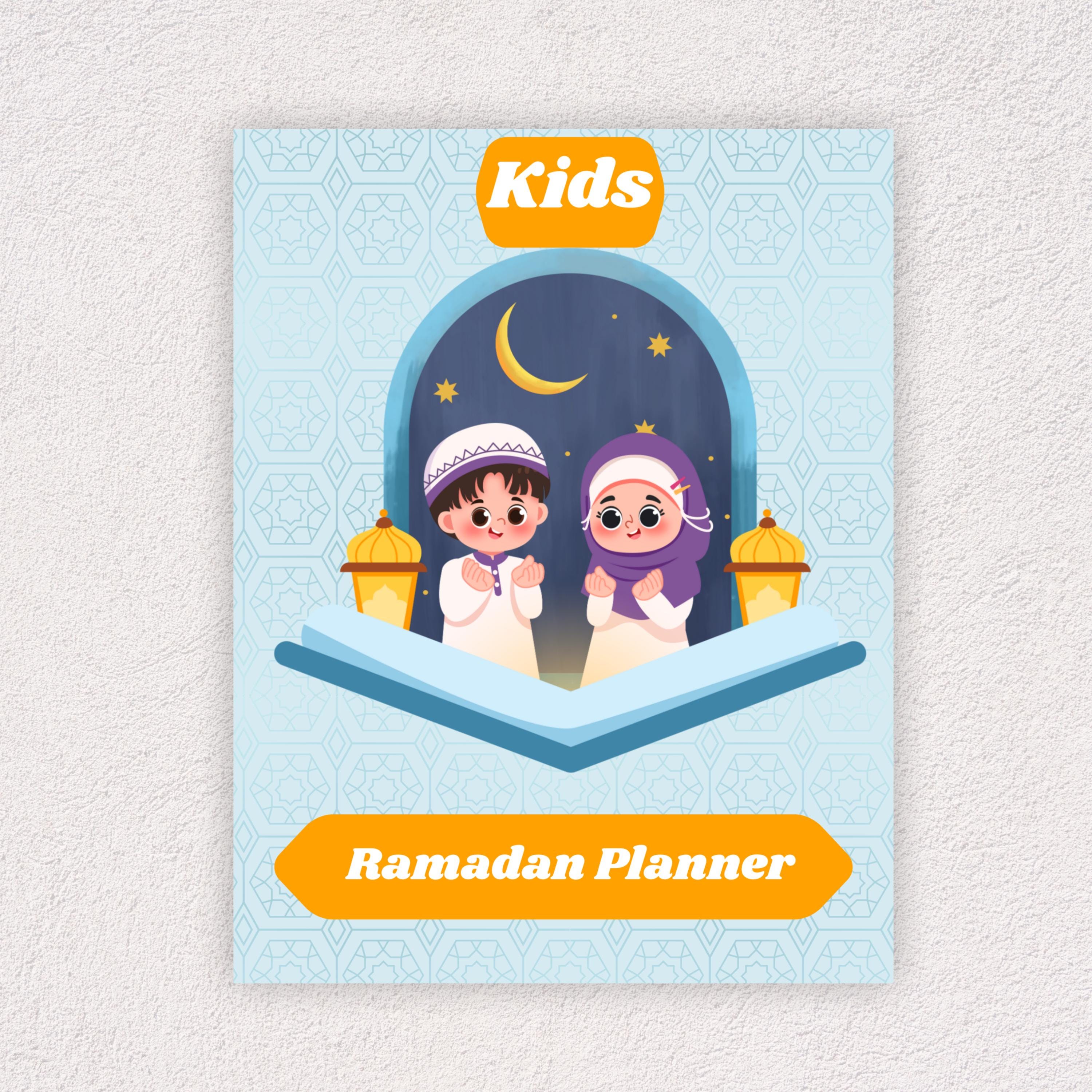 Printable Ramadan Planner for Kids , Islamic Activity Journal , Salah ...