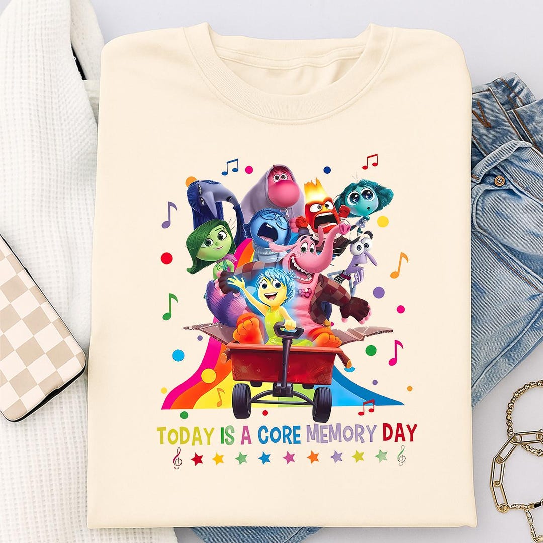 Inside Out Core Memory Day PNG Design, Disney Emotions Digital File for ...