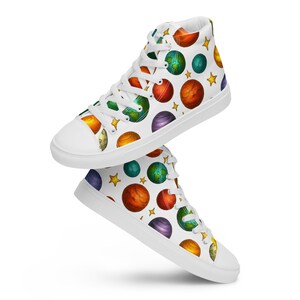 Men’s High-Top Canvas Shoes &quot;Cosmos&quot; | N&S Dragons Collection
