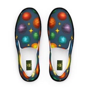 Men’s Slip-On Canvas Shoes “Cosmos” | Profession Series — N&S Dragons Collection