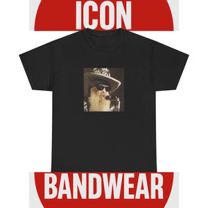 Cartoon Blues Rock Icon T-Shirt - Limitierte Retro Band Icon Tee, Teil der 50-Music-Icon Serie