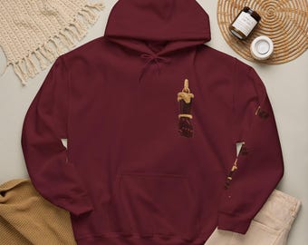 Red Figa Protection Hoodie