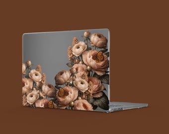 Vintage Blush Laptop Clear MacBook Case