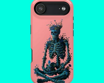 Meditate the pain away  Impact-Resistant Phone Case