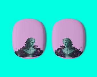 Teal me Statue lilac Protective Covers