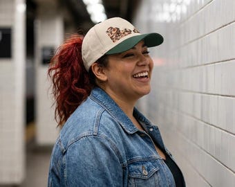 Bruja Chula Floral Mid Profile Baseball Cap