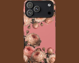 Vintage Blush Peony Tough Case