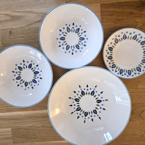 Marcrest Stetson "Swiss Alpine" Müsli Skålar / Serveringsskål / Fat