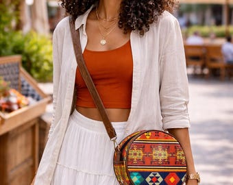 Bohemian Boho Bag – Colorful Handmade Shoulder Purse, Festival Crossbody Bag, Hippie Travel Handbag