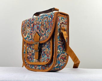 Bohemian Boho Bag – Colorful Handmade Shoulder Purse, Festival Crossbody Bag, Hippie Travel Handbag