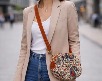 Bohemian Boho Bag – Colorful Handmade Shoulder Purse, Festival Crossbody Bag, Hippie Travel Handbag