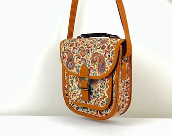 Bohemian Boho Bag – Colorful Handmade Shoulder Purse, Festival Crossbody Bag, Hippie Travel Handbag