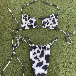 PRE MADE Kendall Cow Bikini