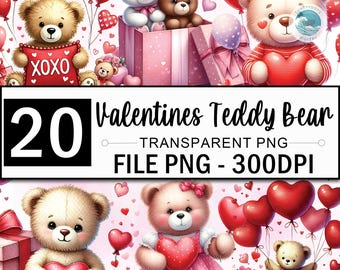 Watercolor Teddy Bear Clipart , Cute Teddy Png, Love Bears Clipart ...