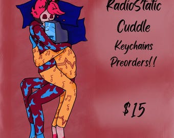 RadioStatic Cuddle Keychain PreOrders