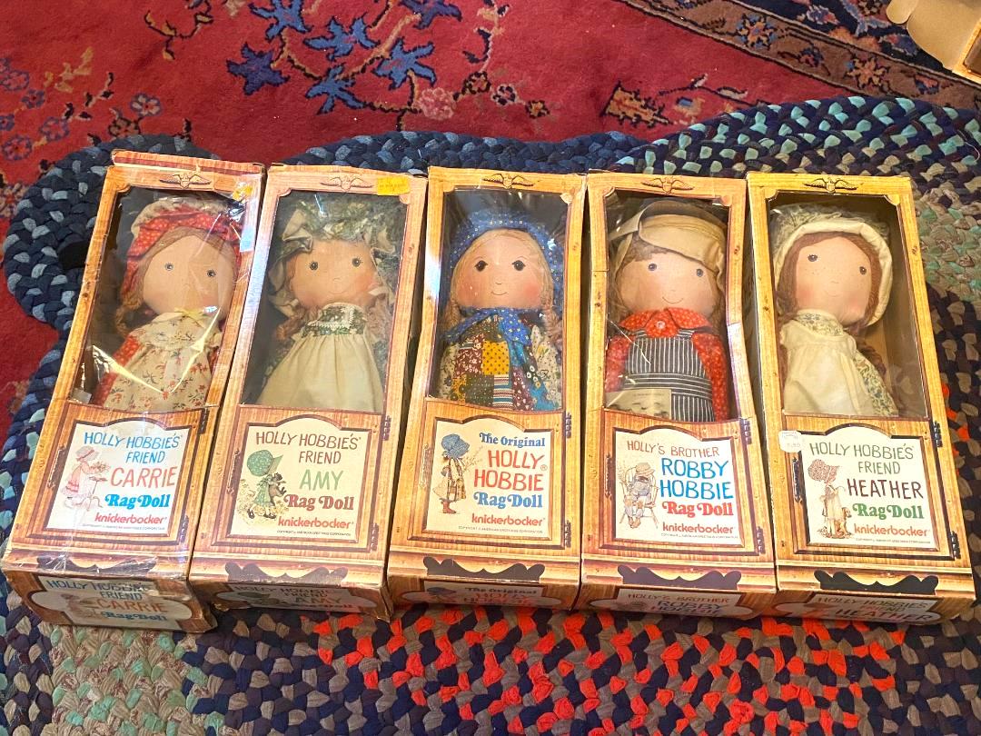 Lot 5 Holly Hobbie Hobby Amy Carrie Heather Brother Robbie Rag