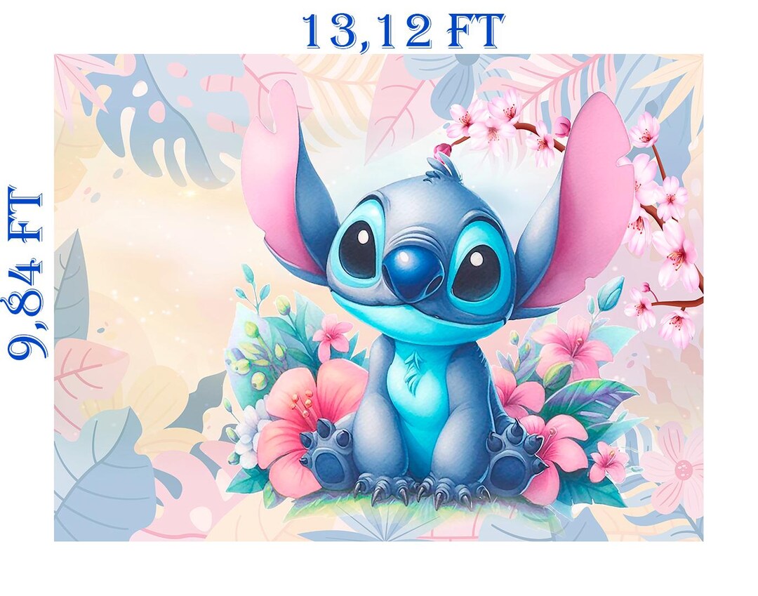 Rectangular Stitch Floral Backdrop | Photography Background for Kids ...