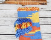 Woven Wall Hanging ~ Tapestry ~ Weaving with Natural Branch