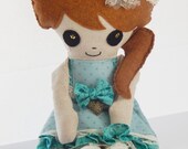 Edith Plush Art Doll Rag Doll