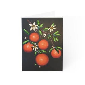 Citrus Blossom Grußkarten, Blumenkarten für jeden Anlass, Hinweiskarten, Dankeskarten, Geburtstagskarten, 1er-Set, 10, 30, 50