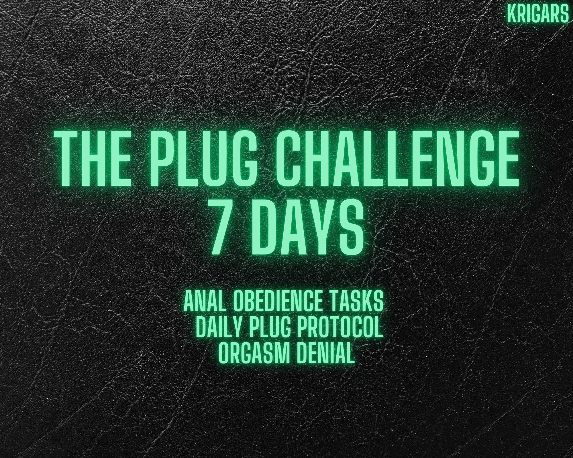 7-day Obedience Game  BDSM Plug Training Challenge (digital PDF) - Etsy