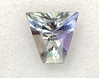 Very unique Colour Natural Unheated Tanzanite 5.5 mm Fancy Cut Faceted Loose Gemstone Weight-0.61 Cts, Zoisite Tanzanite #737