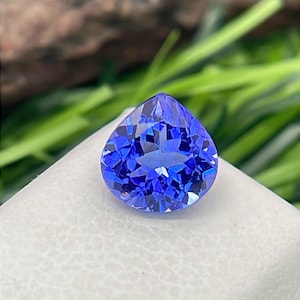 Natural Tanzanite 6 mm Heart Shape Faceted Loose Gemstone Weight-0.79 Cts. Zoisite Tanzanite #889