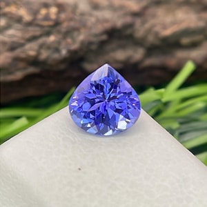 Natural Tanzanite 6 mm Heart Shape Faceted Loose Gemstone Weight-0.74 Cts. Zoisite Tanzanite #855