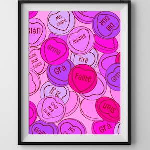 love heart print!