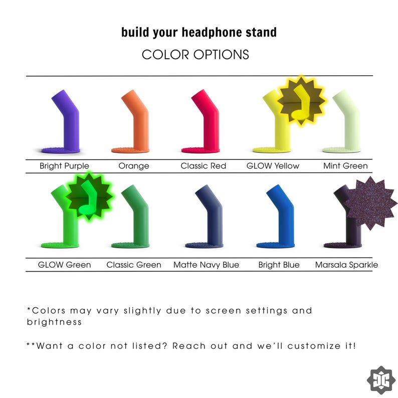 Personalisierter Kopfhörerständer mit Minifigurenarm und Noppenfuß, individueller AFOL-Headset-Ständer, Kopfhörerhalter aus LEGO® Steinen – das perfekte Geschenk für Geeks Bild 4