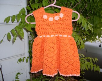 Zarah Baby Girl Dress and Hat CROCHET PATTERN - INSTANT Download