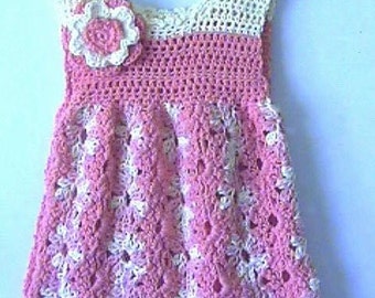 Toddler Girls Summer Dress CROCHET PATTERN