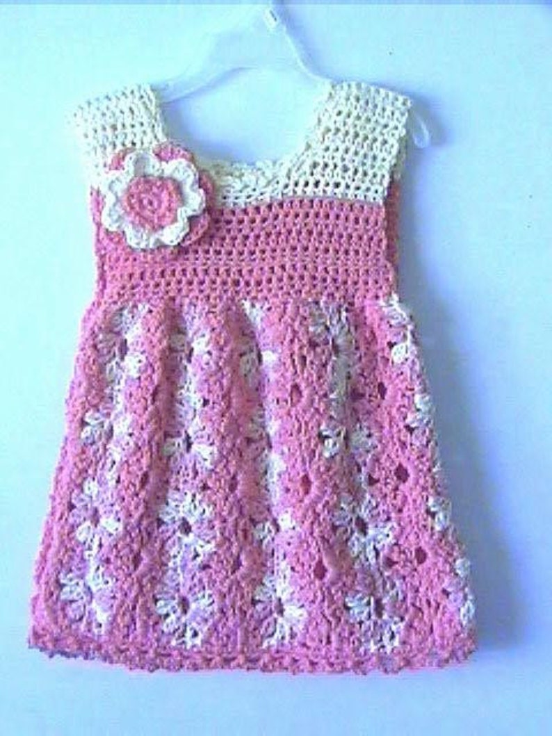 Toddler Girls Summer Dress CROCHET PATTERN Etsy