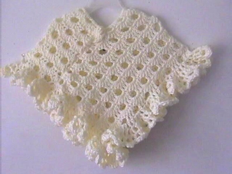 Happy Days Crochet Poncho- sunshine