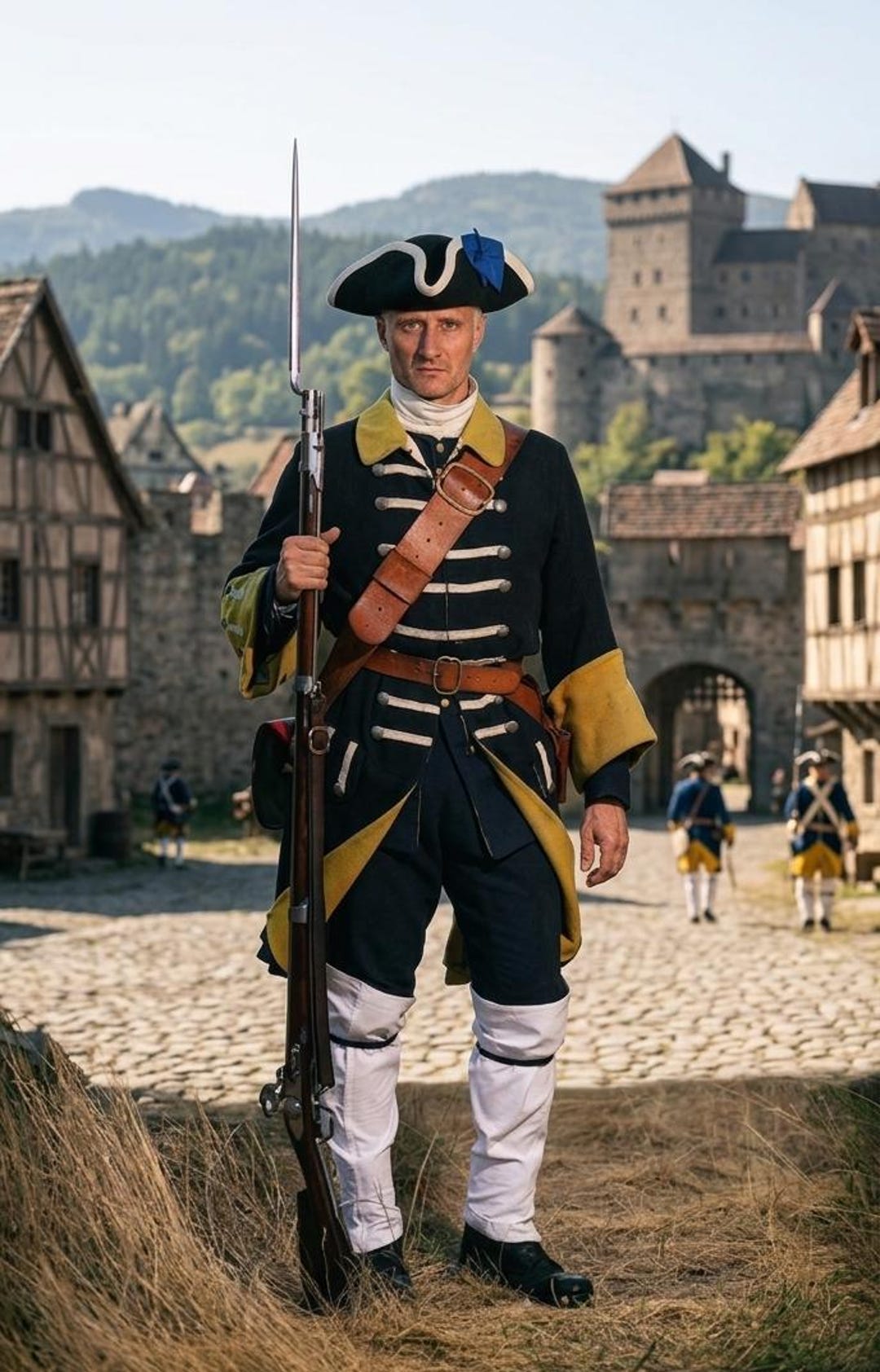 18th Century Swedish Carolean Soldier Uniform Coat – Custom Tailored ...