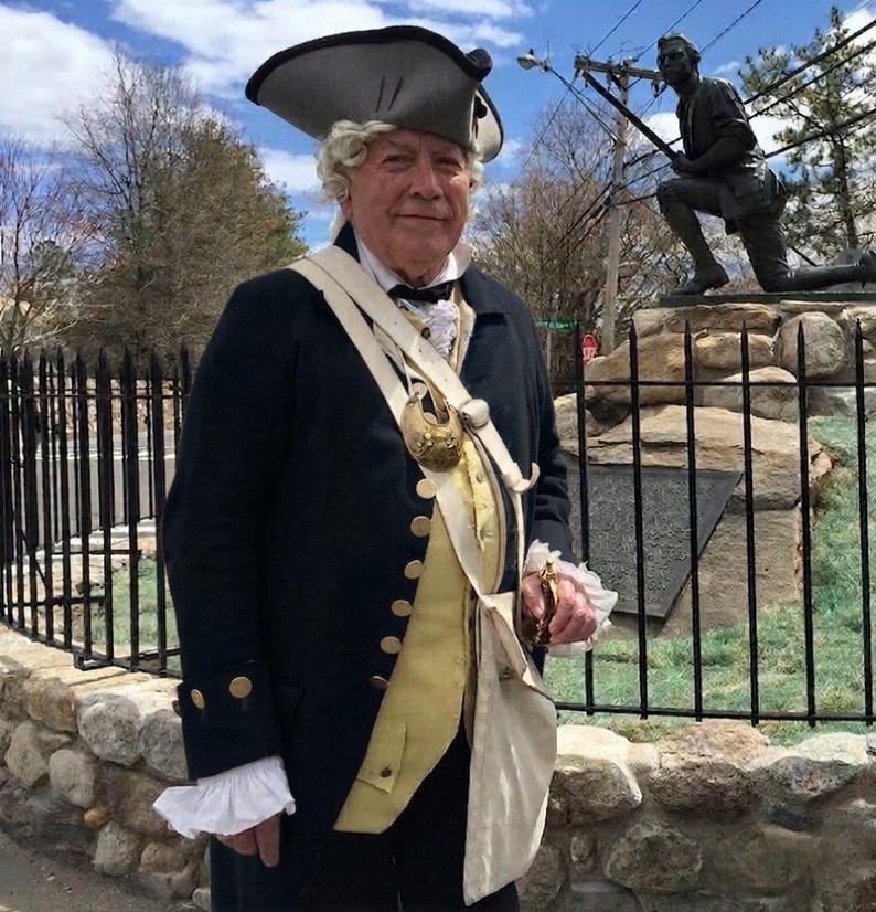 Colonial Revolutionary War Costume Outfit – Historical Reenactment ...