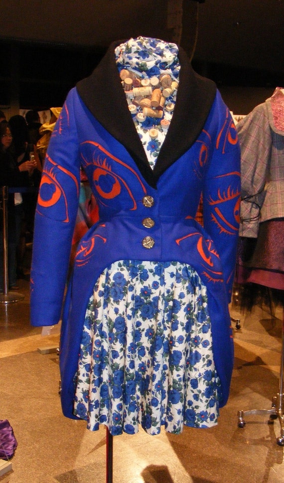 Items similar to EYES JACKET/COAT on Etsy