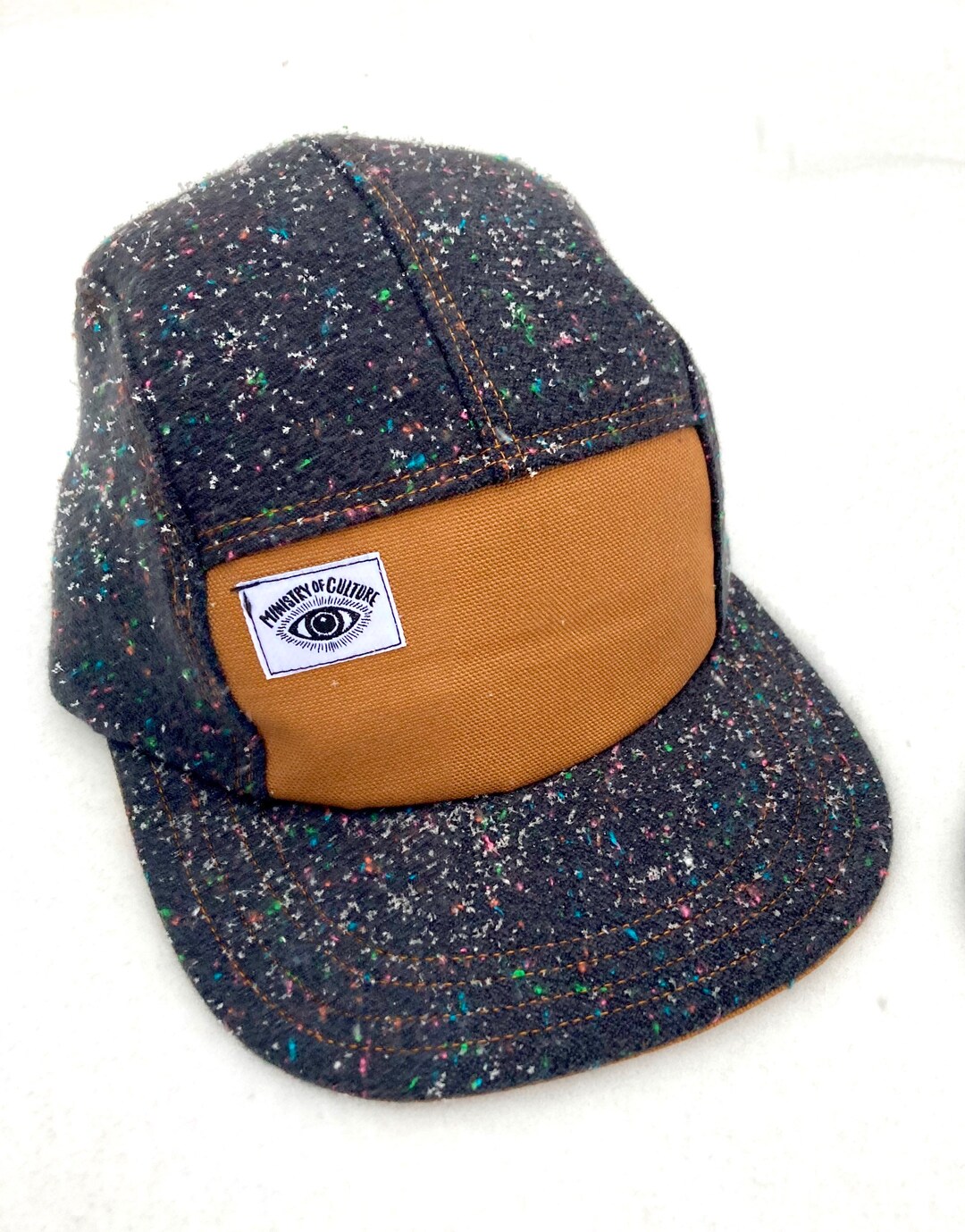 Makerwear Manufacturing 5 Panel Strapback Camp Hat | eBay