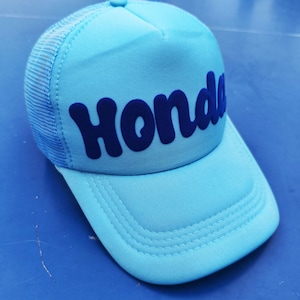 Custom Puff Trucker Hat, Custom Cursive Hat, Puff Print Team Name Hat, Foam Trucker Hat, 3D Puff Print Hat,Men&#39;s Gift