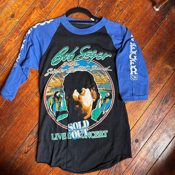 1983 Bob Seger & The Silver Bullet Band Tee - image 1