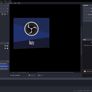 Arc Raiders in-game overlay for OBS Studio – matching HUD style, .json auto setup, PNG, sci-fi stream design image 7