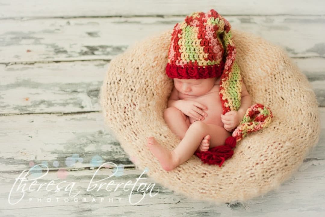 Long Tail Elf Hat Crochet PDF Pattern 27 All Sizes Permission to Sell