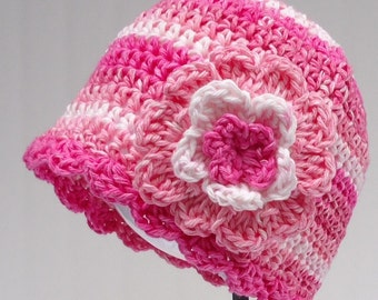 Crochet Pattern Chemo Cap Hat Women's PDF Pattern No 15 Permission To Sell Finished Items