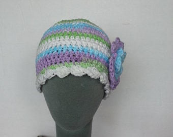 Crochet Pattern Chemo Cap Hat Women's PDF Pattern No 15 Permission To Sell Finished Items