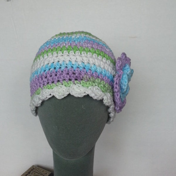 Chemo Cap Hat Crochet PDF Pattern No 15, Permission To Sell Finished Items