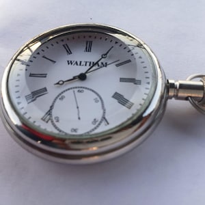 Antique Brass Pocket Watch | Vintage Steampunk Timepiece Gift