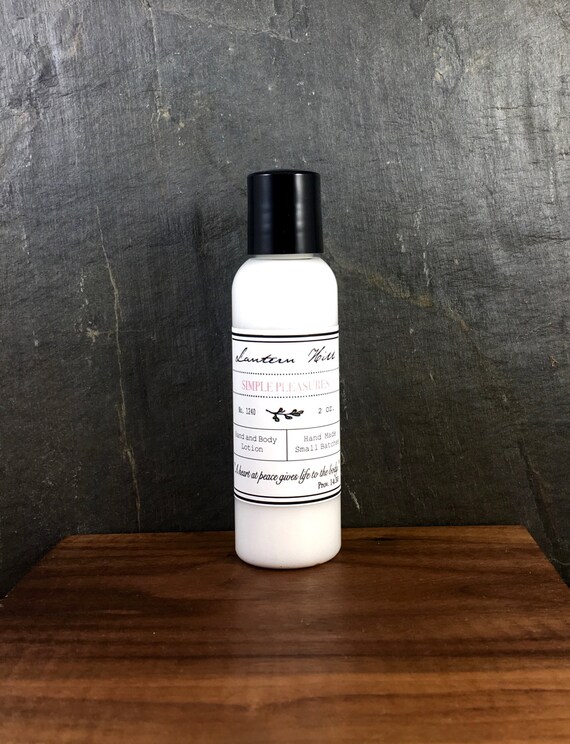 simple pleasures body lotion